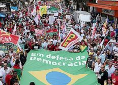 Imagem de Ativistas de 63 países escrevem declaração em defesa da democracia no Brasil