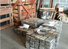 Imagem de Carga de 1,6 tonelada de cocaína é apreendida no norte da França; navio saiu do Brasil