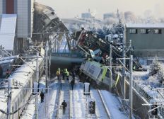 Imagem de Acidente ferroviário deixa nove mortos na Turquia