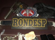 Imagem de Rondesp Atlântico localiza drogas e armas com traficante