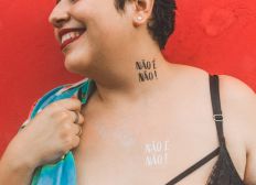 Imagem de Coletivo de mulheres de combate ao assédio prevê distribuição de 30 mil tatuagens no carnaval: 'Não é não'