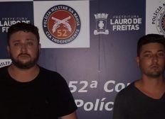 Imagem de Ladrões de Santa Catarina são presos tentando roubar banco na Bahia