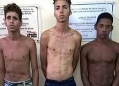 Imagem de Três jovens são presos após cometerem assalto a ônibus na Pituba