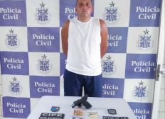 Imagem de Homicida capixaba é preso em Teixeira de Freitas