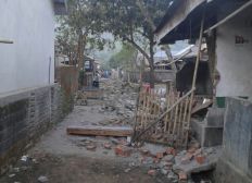 Imagem de Terremoto atinge ilha de Lombok, na Indonésia, deixa mortos e feridos