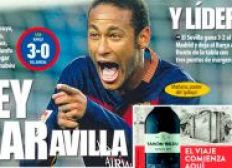 Imagem de Autor de pintura, Neymar ganha capas de jornais na Espanha 