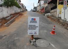 Imagem de Obras de requalificação avançam na Rua Chile e bairro da Liberdade