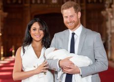 Imagem de Filho de Meghan Markle e do Princípe Harry é apresentado em Londres