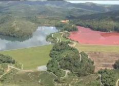 Imagem de MP: barragem em Barão de Cocais (MG) pode romper a partir de domingo