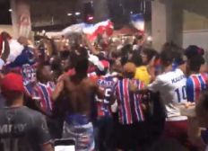 Imagem de Torcedor do Bahia é agredido por policial militar após jogo contra o São Paulo, e clube cobra punição