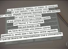 Imagem de Ex-advogado de mulher que acusa Neymar diz que ela havia relatado agressão, e não estupro