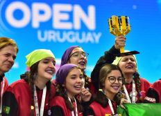 Imagem de Brasileiros vencem torneio internacional de robótica no Uruguai