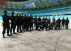Imagem de Polícia Militar realiza varredura preventiva antibombas para Copa América