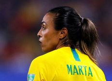 Imagem de Marta se torna a maior goleadora de todas as Copas do Mundo