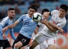 Imagem de Copa América: Uruguai e Japão empatam em jogo movimentado