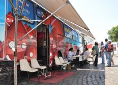 Imagem de Unidades móveis do Hemoba atendem em Salvador e Feira de Santana nesta semana