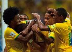Imagem de Brasil vence o Peru por 3 a 0 na Arena Fonte Nova