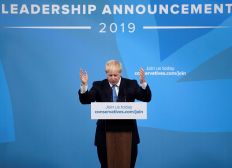 Imagem de Boris Johnson é escolhido para ser o primeiro-ministro do Reino Unido
