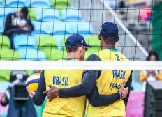 Imagem de Pan: Brasil vence no vôlei de praia e estreia no squash e boliche