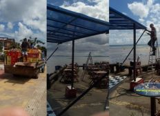 Imagem de Prefeitura remove estrutura irregular ligada a Vado Malassombrado na Ribeira