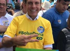Imagem de Dória rebate Bolsonaro: “Nunca precisei mamar em teta nenhuma"