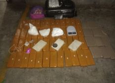 Imagem de Quase 65 quilos de drogas apreendidos na capital 
