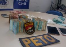 Imagem de Acusada de tráfico de drogas é flagrada com R$ 33 mil em espécie em Lauro de Freitas