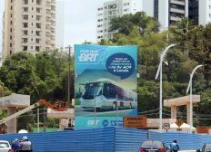 Imagem de Obras do BRT alteram itinerários de linhas de ônibus
