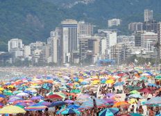 Imagem de Rio registra sensação térmica de 54,8 graus e é terceira maior registrada na cidade