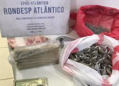 Imagem de Distribuidor de drogas é capturado em São Cristóvão