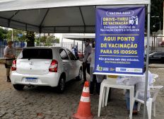 Imagem de Idosos em Salvador já podem ser vacinados sem sair do carro