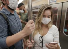 Imagem de Uso de máscaras no metrô será exigido a partir desta sexta-feira (8) 