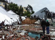 Imagem de Ao menos nove pessoas morreram devido a ciclone que atingiu Região Sul