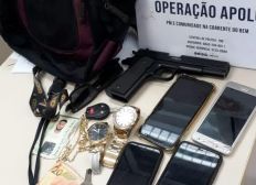 Imagem de Operação Apolo recupera celulares roubados e prende dupla