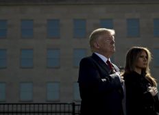 Imagem de Trump e primeira-dama dos EUA têm teste positivo para covid-19