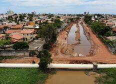 Imagem de Rui entrega trecho de obra de macrodrenagem do rio Jaguaribe na orla de Salvador