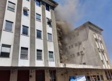Imagem de Incêndio atinge hospital de Bonsucesso, na zona norte do Rio
