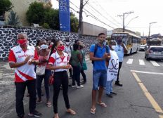 Imagem de Hospital Salvador: funcionários protestam por atraso de salário 