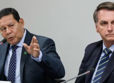 Imagem de Bolsonaro exclui vice de reunião ministerial