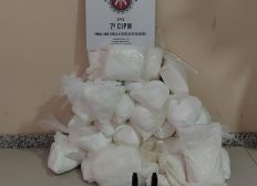 Imagem de Ação conjunta localiza 31 kg de cocaína dentro de tonel 