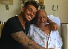 Imagem de Prima de Lucas Lucco detona cantor após sertanejo publicar foto com avô em hospital