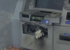 Imagem de Caixas eletrônicos são explodidos em agência bancária em Salvador
