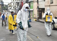 Imagem de Limpurb inicia desinfecção para reabertura do comércio em Salvador