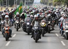 Imagem de Bolsonaro deve participar de “motociata” em São Paulo neste sábado (12)
