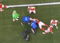 Imagem de Eurocopa: jogador dinamarquês Eriksen sofre mal súbito em campo