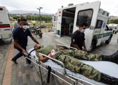 Imagem de Ataque terrorista contra militares na Colômbia deixa 36 feridos