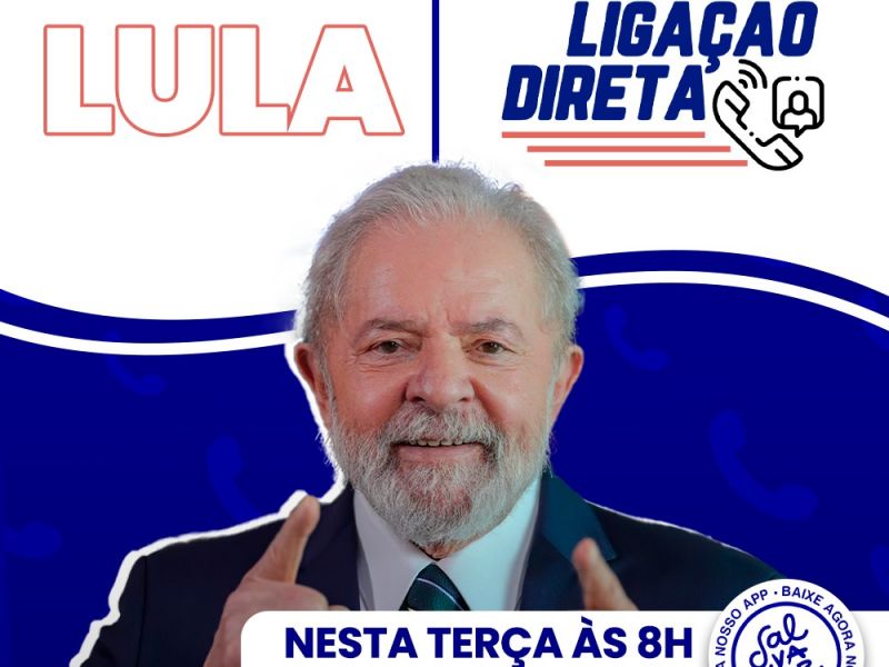 Imagem de Ligação Direta entrevista ex-presidente Lula nesta terça 