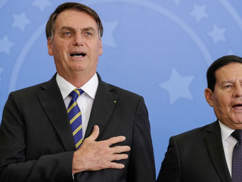 Imagem de Partido de Mourão demonstra interesse em filiar Jair Bolsonaro