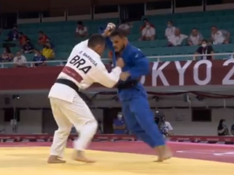 Imagem de Olimpíadas: após bronze, Eduardo Barbosa do judô é eliminado dos jogos
