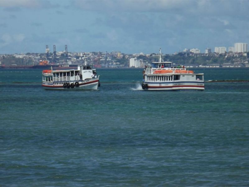 Imagem de Após suspensão por causa do mau tempo, travessia Salvador-Mar Grande retoma operações 